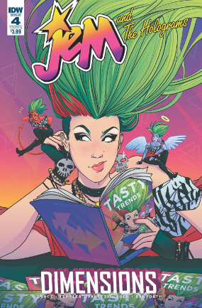 Jem and The Holograms: Dimensions # 4 (IDW Publishing 2018) Jem and The Holograms: Dimensions # 4 (IDW Publishing 2018)
