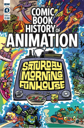 Comic Book History of Animation # 4 of 5 (IDW Publishing 2021) Comic Book History of Animation # 4 of 5 (IDW Publishing 2021)