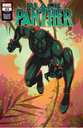 Black Panther (2021) # 23 (Marvel Comics 2021) Black History Month Cover