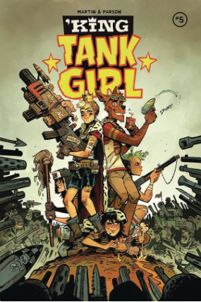 King Tank Girl #  5 of 5 (Albatross Funnybooks 2021)