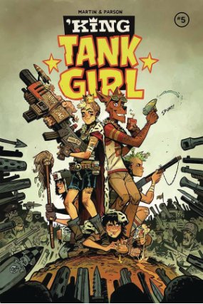 King Tank Girl # 5 of 5 (Albatross Funnybooks 2021) King Tank Girl # 5 of 5 (Albatross Funnybooks 2021)