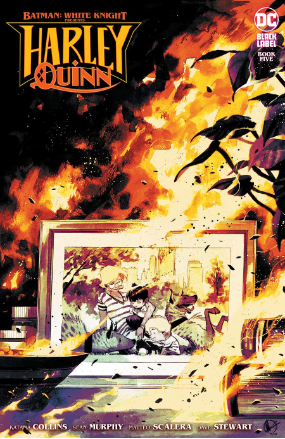 Batman White Knight Presents Harley Quinn # 5 (DC's Black Label 2020) Variant Cover