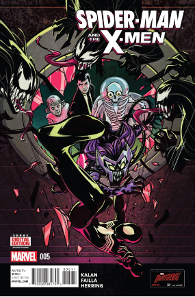 Spider-Man and The X-Men # 5 (Marvel Comics 2015)