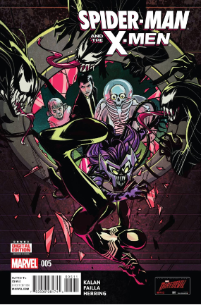 Spider-Man and The X-Men # 5 (Marvel Comics 2015) Spider-Man and The X-Men # 5 (Marvel Comics 2015)