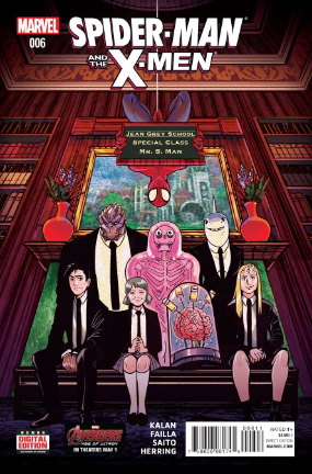Spider-Man and The X-Men # 6 (Marvel Comics 2015)