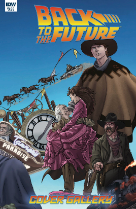 Back to the Future Cover Gallery (IDW Comics 2016)
