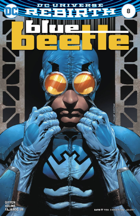 Blue Beetle # 8 Rebirth (DC Comics 2017) Tyler Kirkham Variant Blue Beetle # 8 Rebirth (DC Comics 2017) Tyler Kirkham Variant