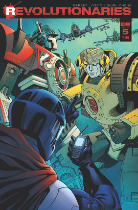 Revolutionaries # 5 Comic Book (IDW Comics 2017) Revolutionaries # 5 Comic Book (IDW Comics 2017)