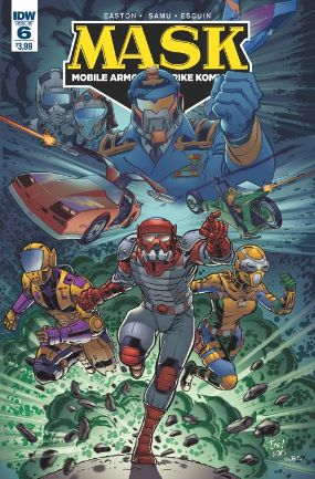 Mask, Mobile Armored Strike Kommand # 6 (IDW Comics 2017) Mask, Mobile Armored Strike Kommand # 6 (IDW Comics 2017)