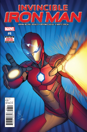 Invincible Iron Man, volume 3 #  6 (Marvel Comics 2017) Invincible Iron Man, volume 3 #  6 (Marvel Comics 2017)