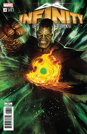 Infinity Countdown # 2 of 5 (Marvel Comics 2018) Super Skrulls Variant cover Infinity Countdown # 2 of 5 (Marvel Comics 2018) Super Skrulls Variant cover
