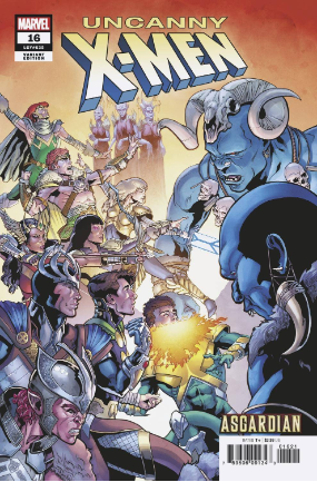 Uncanny X-Men # 16 (Marvel Comics 2019) Asgardian Variant Uncanny X-Men # 16 (Marvel Comics 2019) Asgardian Variant