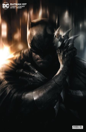 Batman #107 (DC Comics 2021) Francesco Mattina Card Stock Cover Batman #107 (DC Comics 2021) Francesco Mattina Card Stock Cover