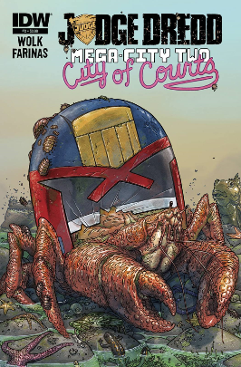 Judge Dredd Mega City Two # 3 (IDW Comics 2014)