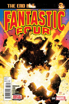 Fantastic Four # 644 (Marvel Comics 2015)