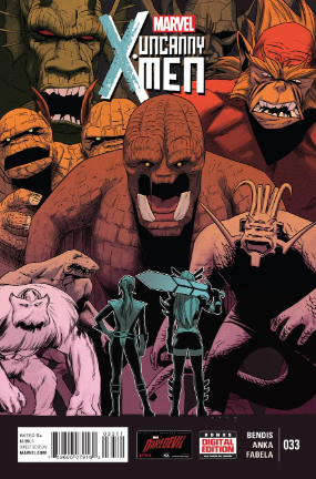 Uncanny X-Men, third series # 33 (Marvel Comics 2015)