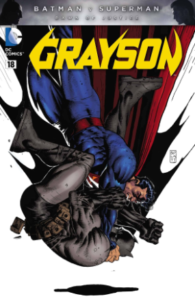 Grayson # 18 polybag variant (DC Comics 2016) Grayson # 18 polybag variant (DC Comics 2016)