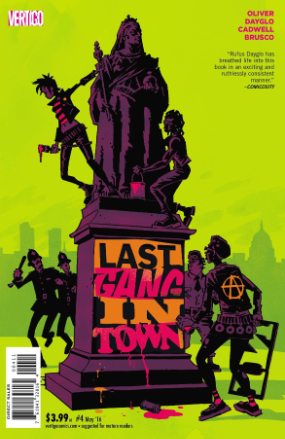 Last Gang in Town # 4 (Vertigo Comics 2016)