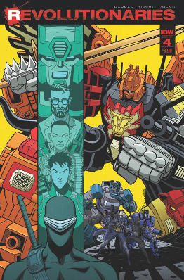 Revolutionaries # 4 Comic Book (IDW Comics 2017) Revolutionaries # 4 Comic Book (IDW Comics 2017)