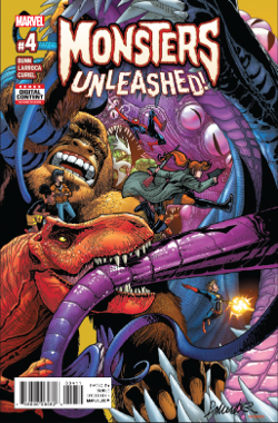 Monsters Unleashed # 4 of 4 (Marvel Comics 2017) Monsters Unleashed # 4 of 4 (Marvel Comics 2017)