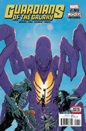Guardians of The Galaxy # 1.MU (Marvel Comics 2017)