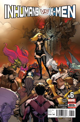 Inhumans VS X-Men # 6 of 6 (Marvel Comics 2017)