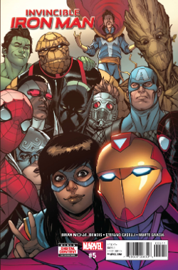 Invincible Iron Man, volume 3 #  5 (Marvel Comics 2017)