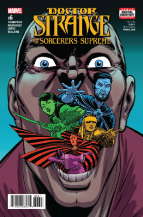 Doctor Strange and The Sorcerers Supreme # 6 (Marvel Comics 2017) Doctor Strange and The Sorcerers Supreme # 6 (Marvel Comics 2017)