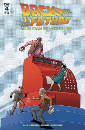 Back to the Future Time Train # 4 (IDW Comics 2017)