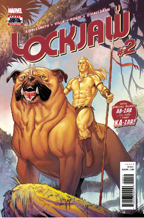 Lockjaw # 2 of 4 (Marvel Comics 2018) Lockjaw # 2 of 4 (Marvel Comics 2018)