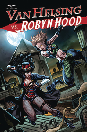 Van Helsing vs. Robyn Hood # 3 (Zenescope 2018) Cover B