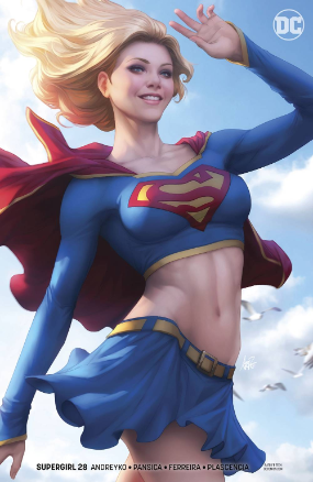 Supergirl #  28 (DC Comics 2019) Stanley Lau Variant Cover