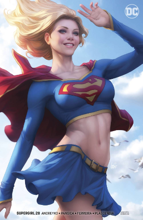 Supergirl #  28 (DC Comics 2019) Stanley Lau Variant Cover Supergirl #  28 (DC Comics 2019) Stanley Lau Variant Cover