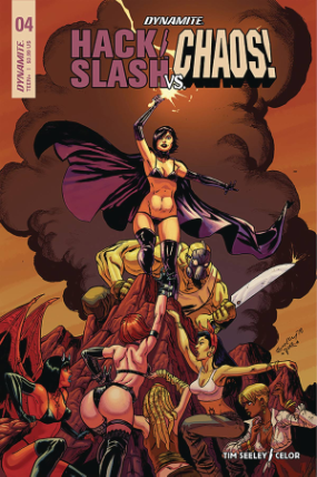 Hack Slash vs. Chaos # 4 (Dynamite Comics 2019) Hack Slash vs. Chaos # 4 (Dynamite Comics 2019)
