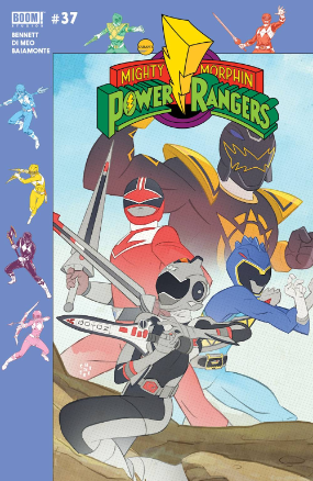 Mighty Morphin Power Rangers # 37 (Boom Comics 2019) Variant Cover