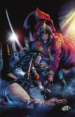 Van Helsing: Sword of Heaven #  5 of 6 (Zenescope Comics 2019) Cover B