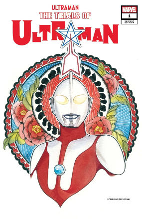 Trials of Ultraman # 1 (Marvel Comics 2021) Peach Momoko Cover