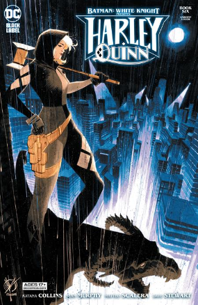 Batman White Knight Presents Harley Quinn # 6 (DC's Black Label 2020) Scalera Variant Cover