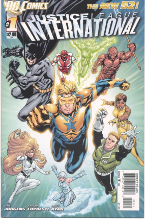 Justice League International Annual #  1  (DC Comics 2012)