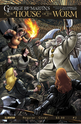 George R.R. Martin In The House O/T Worm # 2 (Avatar Comics 2014) George R.R. Martin In The House O/T Worm # 2 (Avatar Comics 2014)