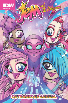 Jem and The Holograms Outrageous Annual (IDW Comics 2015)