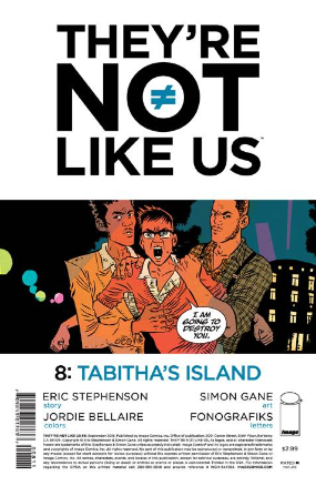 They're Not Like Us #  8 (Image Comics 2015)