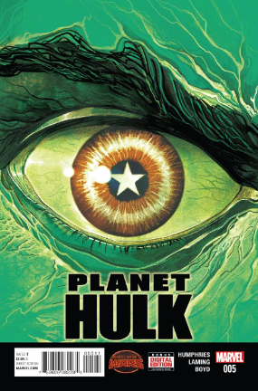 Planet Hulk # 5 (Marvel Comics 2015)