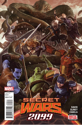Secret Wars 2099 #  5 (Marvel Comics 2015)