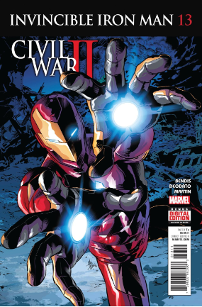 Invincible Iron Man # 13 (Marvel Comics 2016)