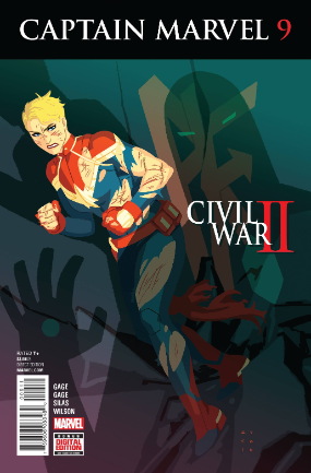 Captain Marvel volume 8 #  9 (Marvel Comics 2016)