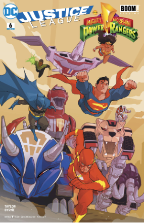 Justice League/Power Rangers # 6 (DC Comics 2017)