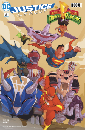 Justice League/Power Rangers # 6 (DC Comics 2017) Justice League/Power Rangers # 6 (DC Comics 2017)