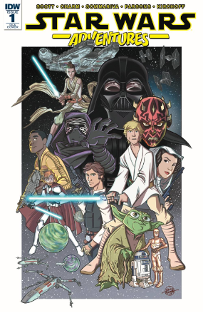 Star Wars Adventures #  1 (IDW Comics 2018) 10 Copy Incentive Cover