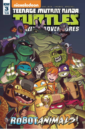 TMNT Amazing Adventures : Robotanimals # 3 (IDW Publishing 2017) TMNT Amazing Adventures : Robotanimals # 3 (IDW Publishing 2017)